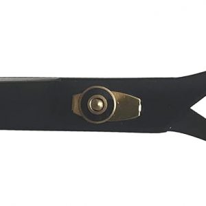 Hairdressing Scissor Professional Hairdressers Barber Hair Cutting Scissor Stainless Steel Haircut Scissor Sharp Adjustable for Salon Barbers, Men, Women, Children and Adults (17 cm, Black)