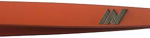 Tweezers for Facial Hair Women & Men Professional Stainless Eyebrow Tweezers Slanted Tip for Accurate & Precise Grooming of Eyebrows Ingrown Hair Tweezers (Orange)