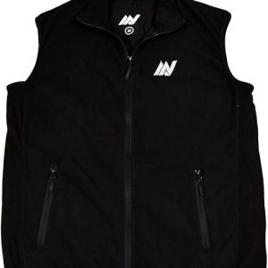 AAN Men's Sleeveless Cardigan Knitted Jumper Gilet Stand Collar Casual Warm Thick Winter Waistcoat Polar Fleece Vest