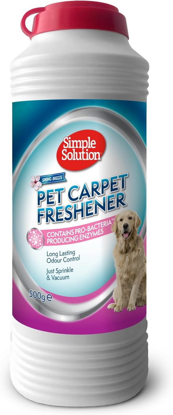 Simple Solution Pet Carpet Freshener with Enzymatic Cleaning Granules - 500g - Image 3