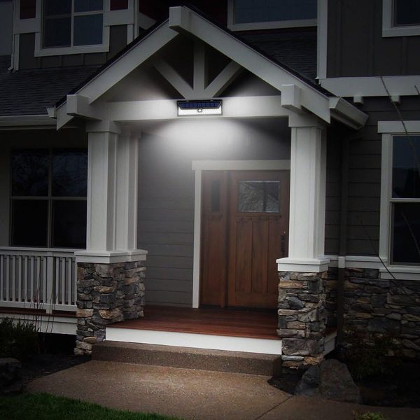 AAN Solar Light Outdoor Motion Sensor Security Light 86 LED 270° Wide Angle Super Bright IP65 Waterproof Durable High Efficiency All Weather Wall Garage Patio Fence Garden Shed [Energy Class A+++] - Image 2